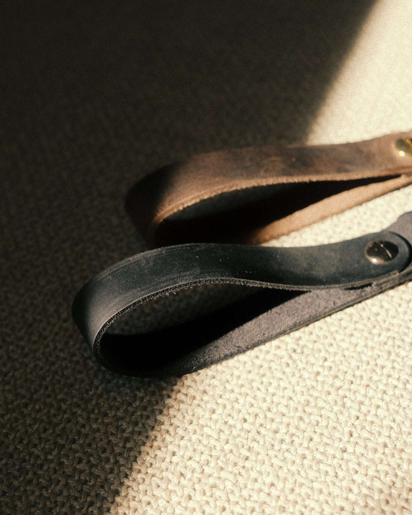 Bundle - 2x Quick Release Vintage Schlüsselanhänger aus Leder - strapnstyles