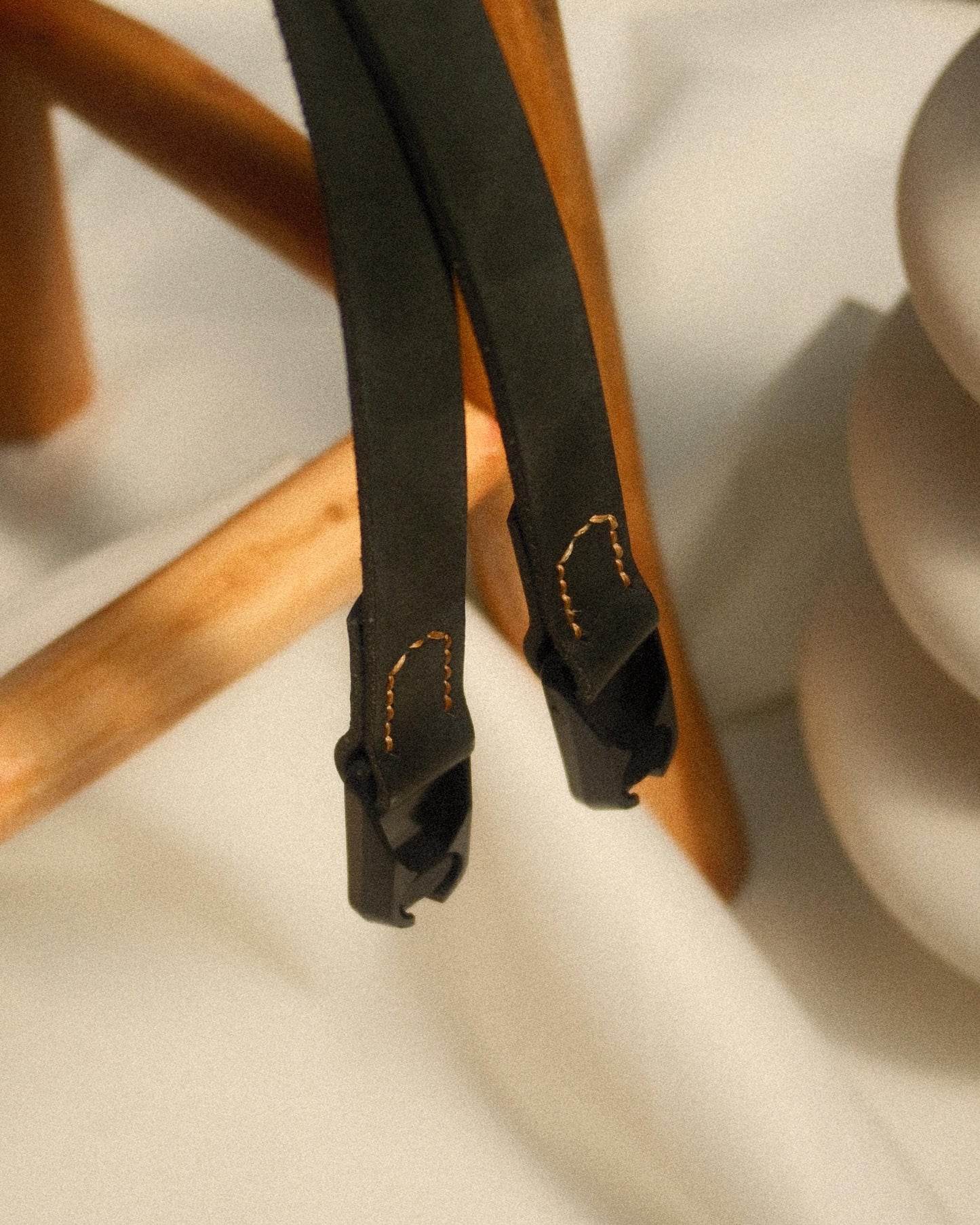 Premium Quick Release Leather Strap - Genähter Vintage Kameragurt aus Leder, Kameragurt für Analoge und DSLR Kamera - Camera Strap