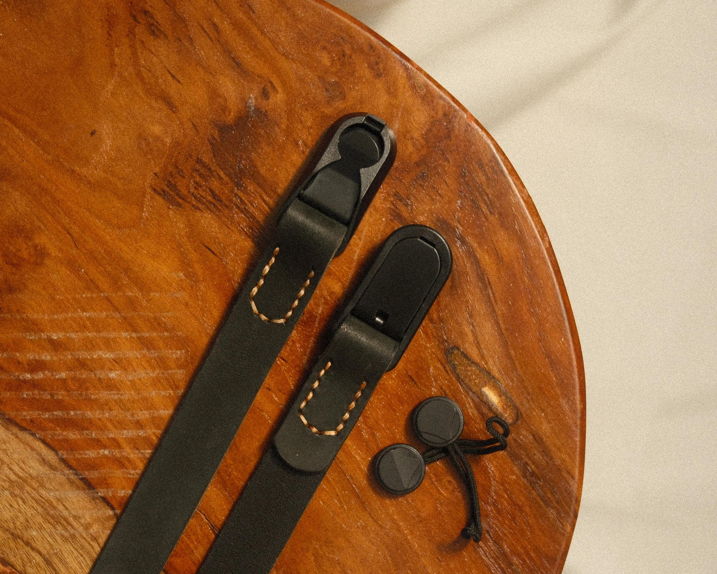 Premium Quick Release Leather Strap - Genähter Vintage Kameragurt aus Leder, Kameragurt für Analoge und DSLR Kamera - Camera Strap
