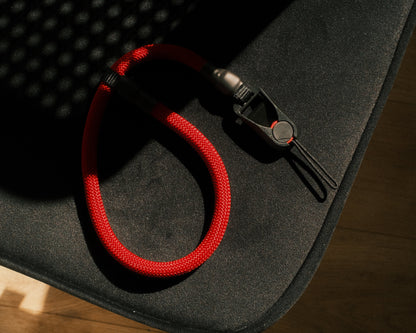 Kurzes Quick Release Kameraseil, Handschlaufe - Vintage Camera Strap strapnstyles