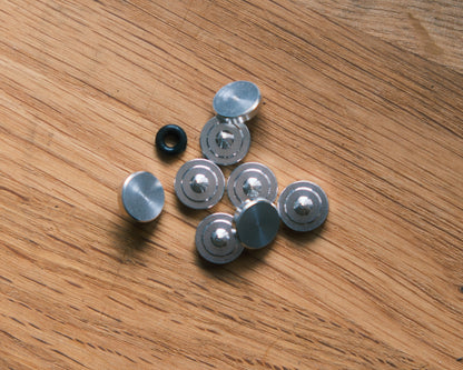 Metall Auslöseknopf, Soft Shutter Release Button Silber
