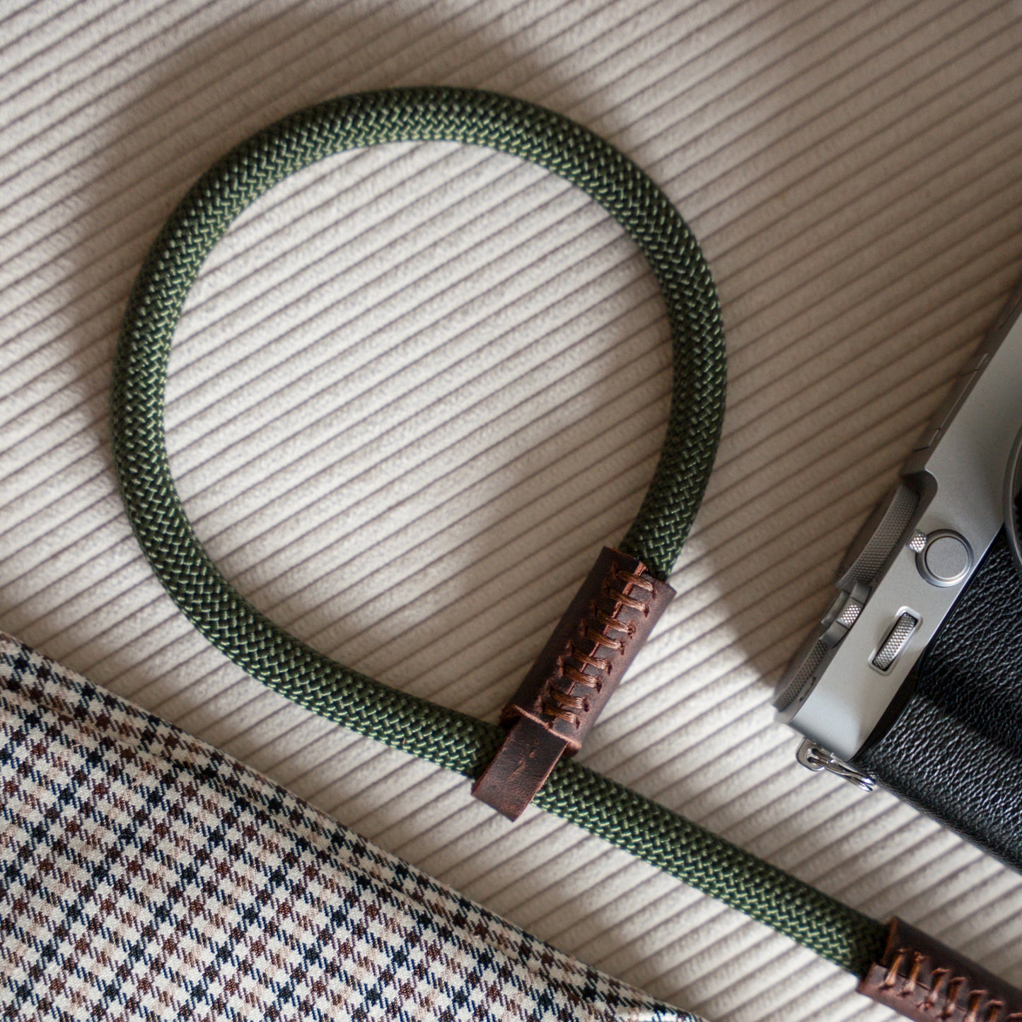 Kletterseil Kamera Leder Handschlaufe - Quick Release, Outdoor Rope Strap