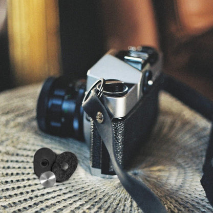 Geschenk-Set Leder: Ledergurt, Messing-Auslöser und Schutzpads - strapnstyles
