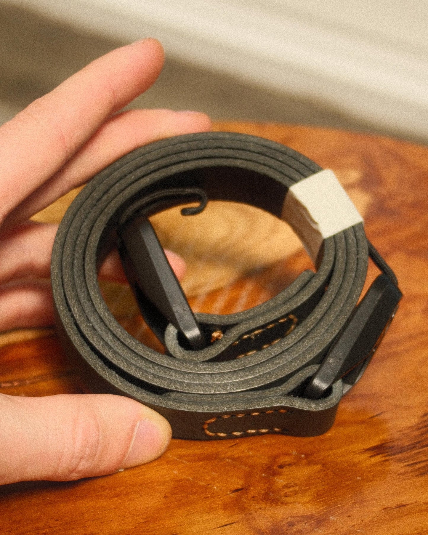 Premium Quick Release Leather Strap - Genähter Vintage Kameragurt aus Leder, Kameragurt für Analoge und DSLR Kamera - Camera Strap