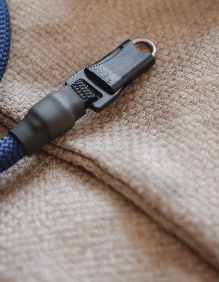Kameraseil Quick Release Basic in Navy Blau strapnstyles