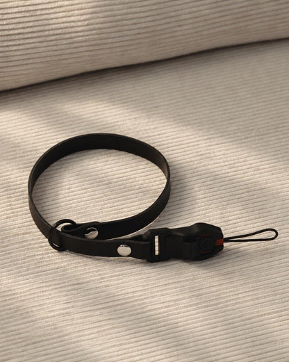 Leder Handschlaufe Quick Release Pro in Braun strapnstyles
