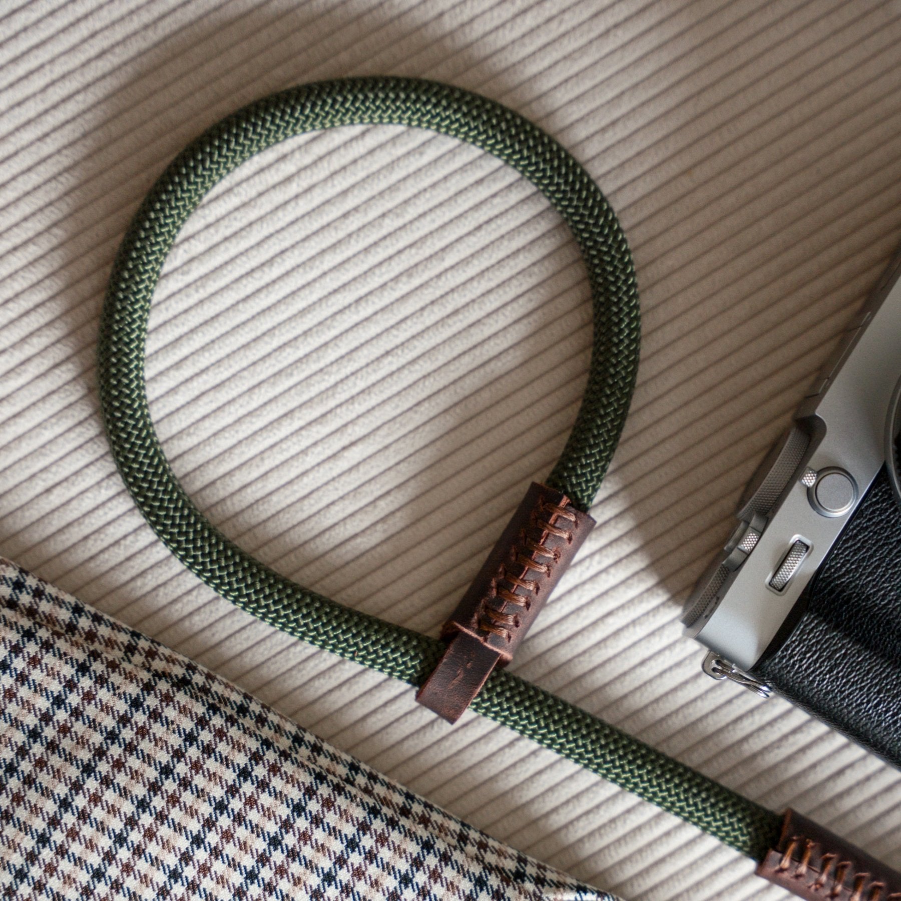 Kletterseil Kamera Leder Handschlaufe - Quick Release, Outdoor Rope Strap - strapnstyles