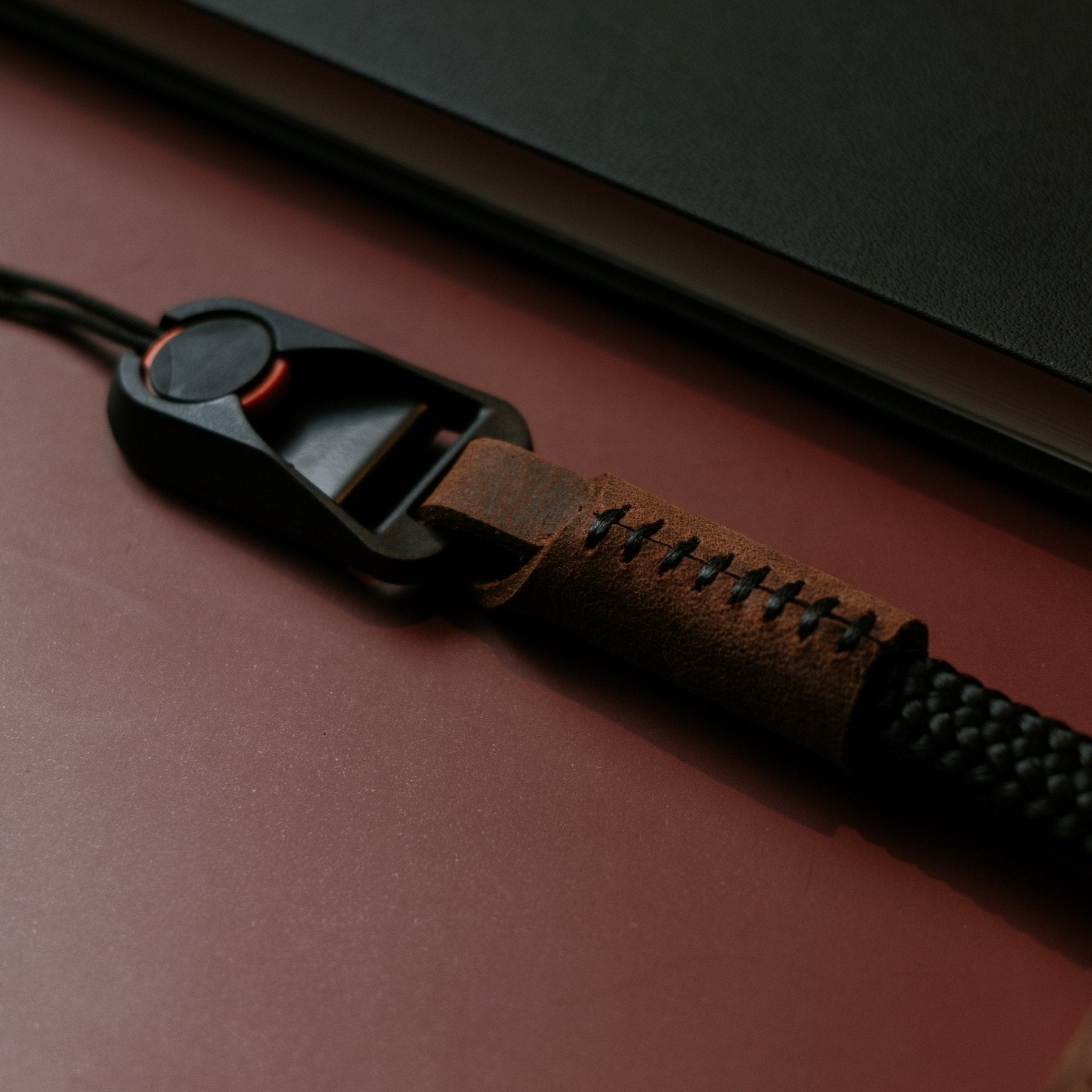 Kurzes Quick Release Kameraseil, Handschlaufe, Kameragurt in Schwarz und weiteren Farben für Analoge und DSLR Kamera - Vintage Camera Strap - strapnstyles
