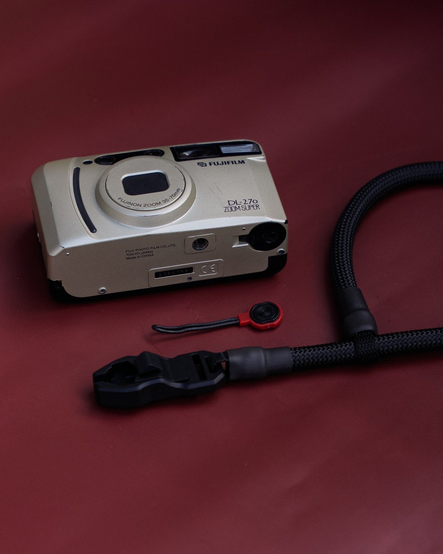 Kurzes Quick Release Kameraseil, Handschlaufe - Vintage Camera Strap - strapnstyles