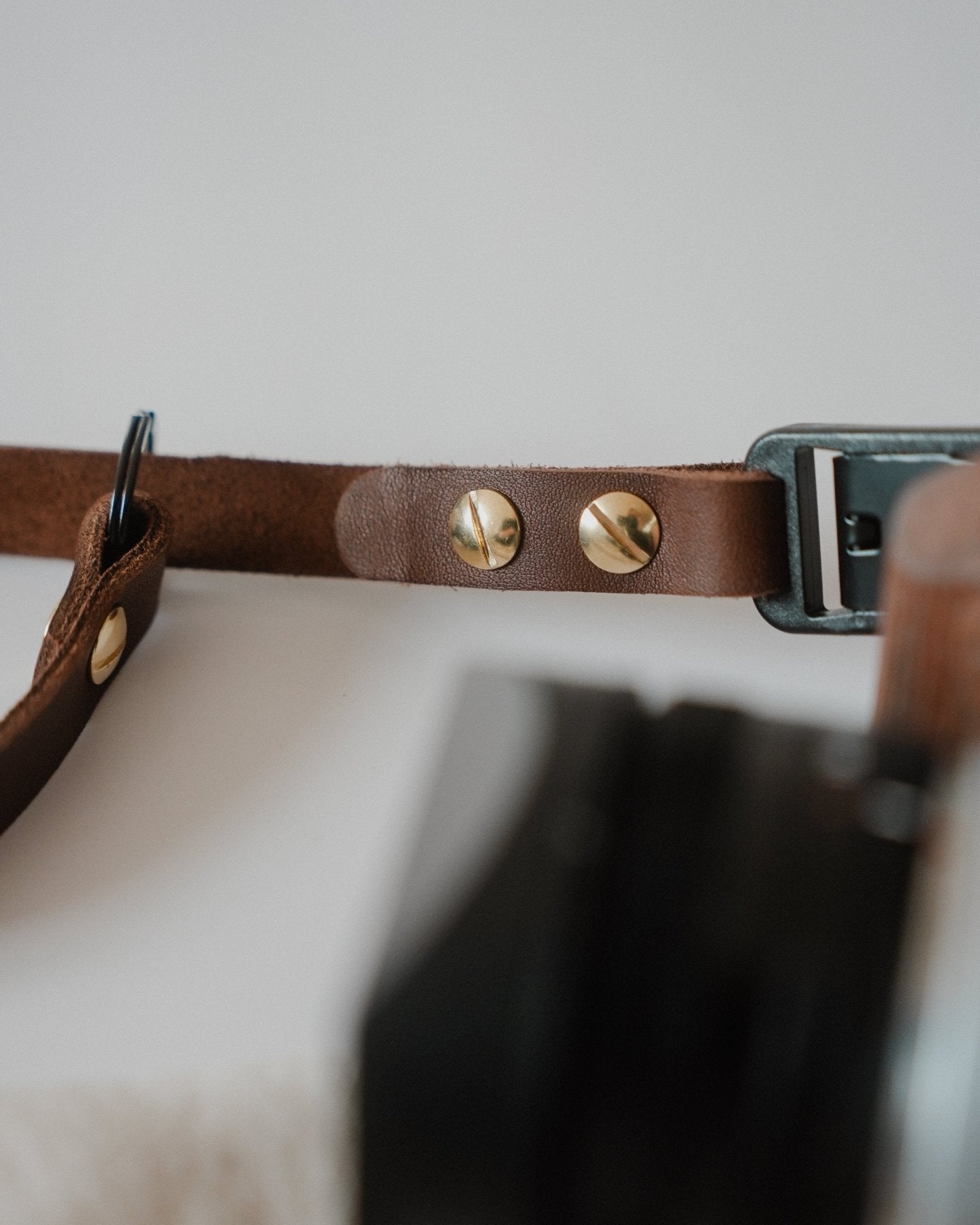 Leather Camera Wrist Strap Quick Release - Full Grain Handmade Strap for DSLR & Analog Camera - strapnstyles