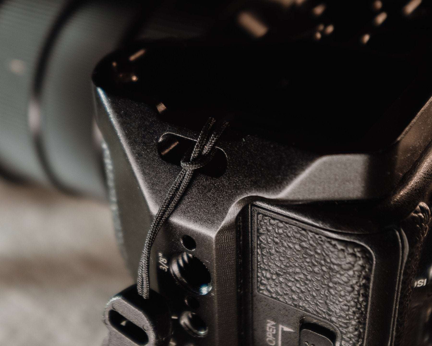 Quick Release Kameraseil, Basic Kameragurt in Schwarz und weiteren Farben für kleine Analoge und DSLR Kamera - Vintage Camera Strap - strapnstyles