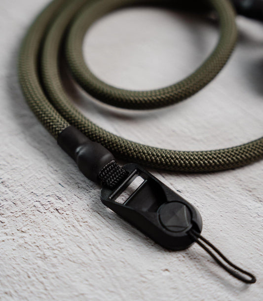 Quick Release Kameraseil, Kameragurt in Grün und weiteren Farben für Analoge und DSLR Kamera - Vintage Camera Strap - strapnstyles
