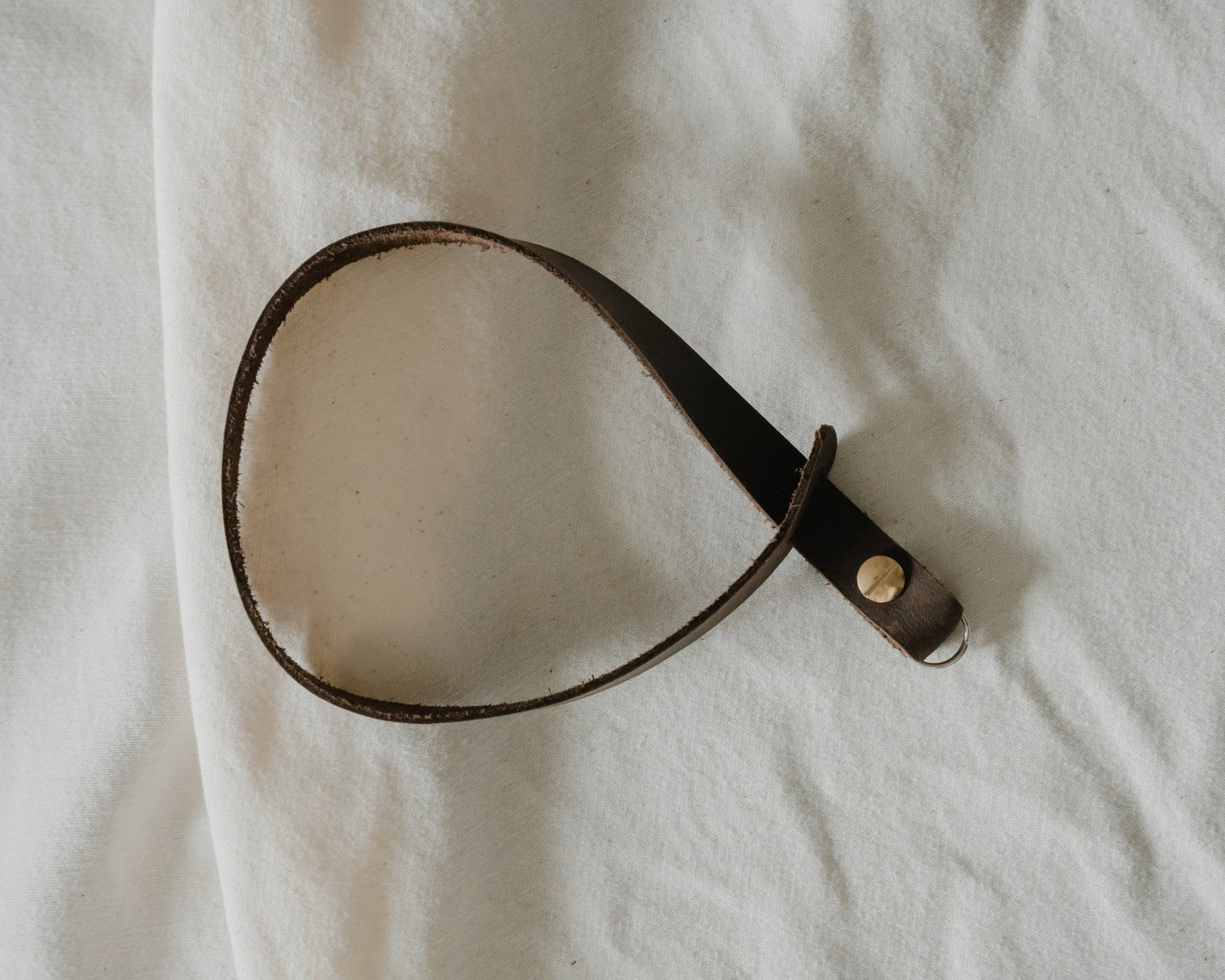 Strapnstyles Leder Handschlaufe mit Verstellung – echtes Leder Accessory